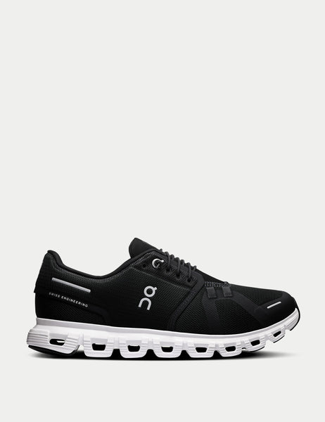 On Running | Cloud 6 - Black/White | The Sports Edit