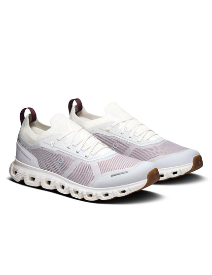 ON Running Cloud 6 Versa - Ice/Maroonimages2- The Sports Edit