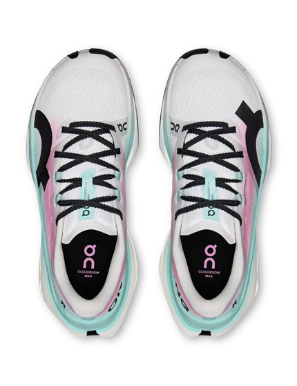 ON Running Cloudboom Max - White/Celesteimages4- The Sports Edit