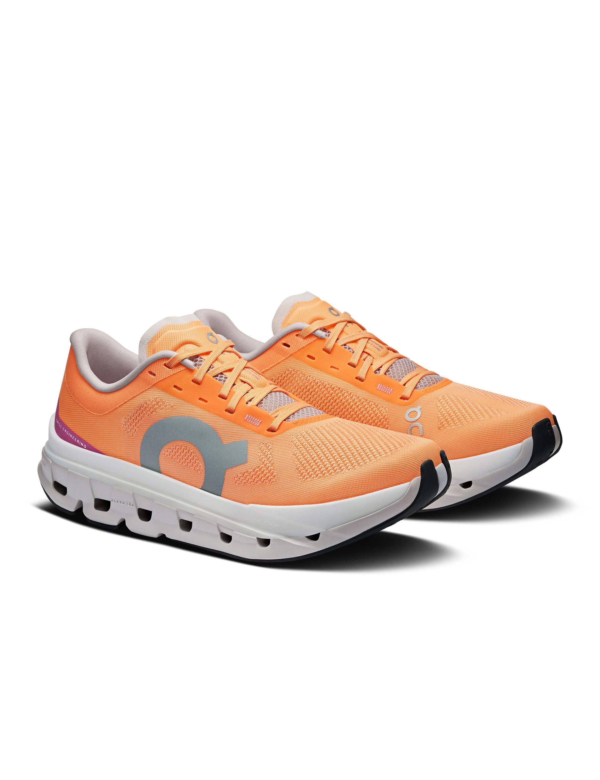 On Running Cloudflow Tangerine/Silver The Sports Edit