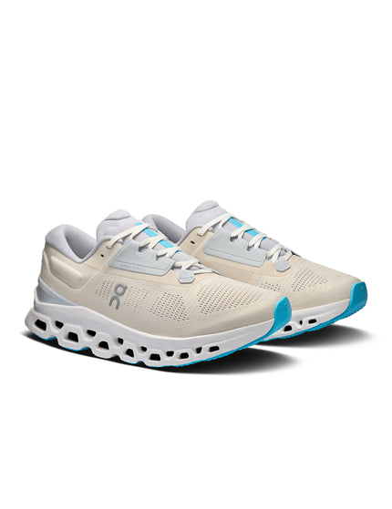 ON Running Cloudstratus 3 - Cream/Arcticimages2- The Sports Edit