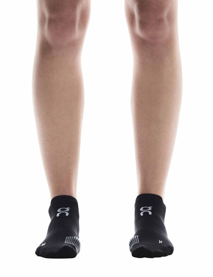 ON Running Performance Run Sock Low - Black/Eclipseimages2- The Sports Edit