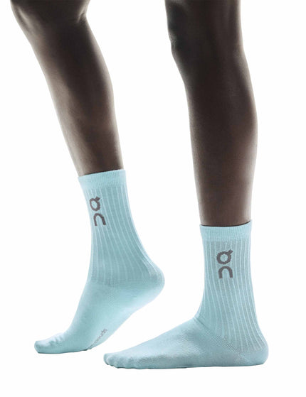 ON Running Logo Sock High 3P - Desert/Washimages3- The Sports Edit