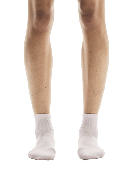 ON Running Logo Sock Mid 3P - Orchid/Cometimages2- The Sports Edit