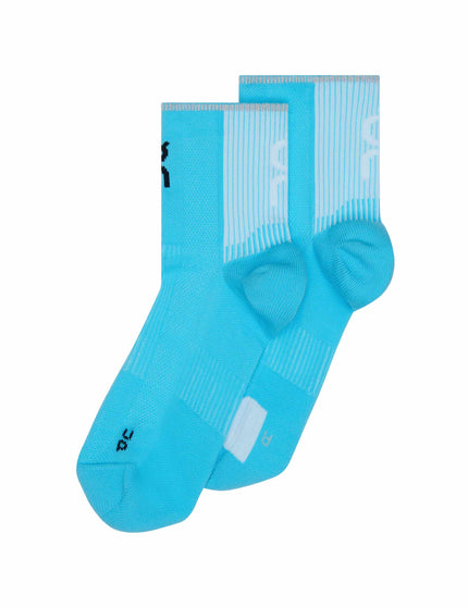 ON Running Performance Run Sock Mid - Horizon/Whiteimages1- The Sports Edit