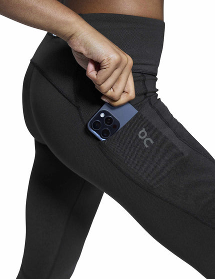 ON Running Performance Winter Tights Lumos - Blackimages2- The Sports Edit