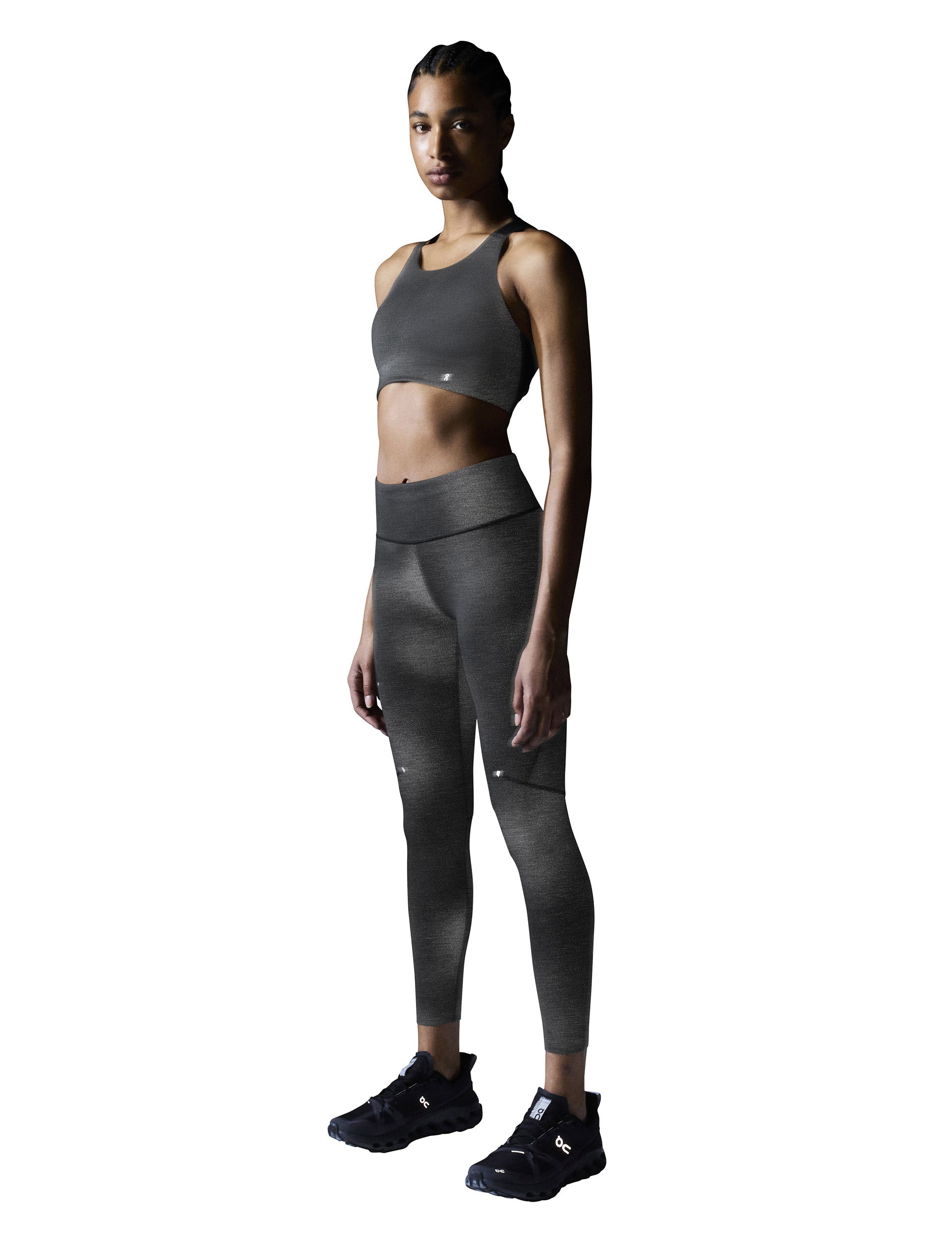 On Running Performance Winter Tights Lumos Black The Sports Edit