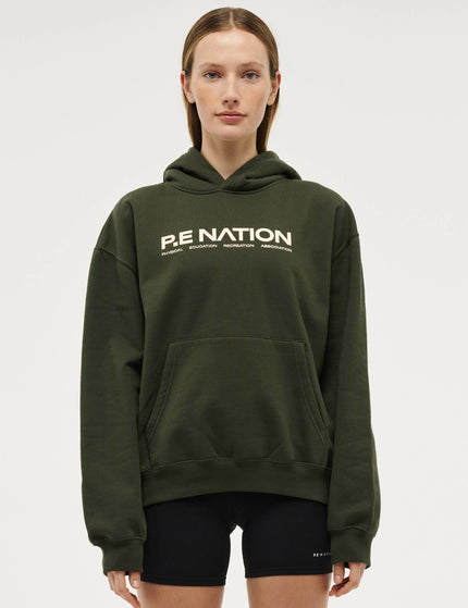 PE Nation Comeback Hoodie - Forest Nightimages1- The Sports Edit