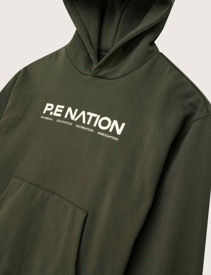 PE Nation Comeback Hoodie - Forest Nightimages7- The Sports Edit