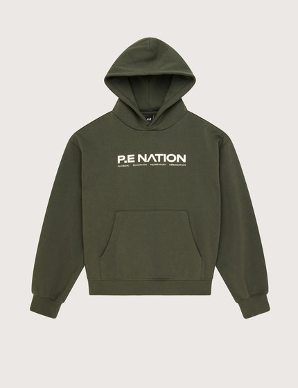 PE Nation Comeback Hoodie - Forest Nightimages8- The Sports Edit