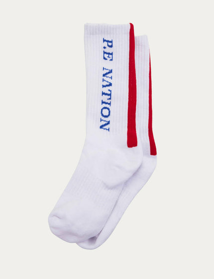 PE Nation Industry Sock - Optic Whiteimages2- The Sports Edit