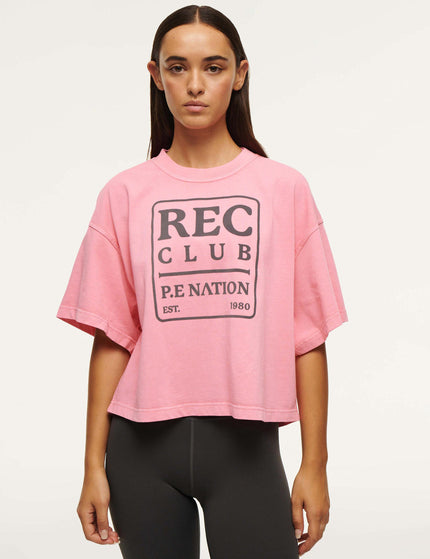 PE Nation Rally Tee - Pink Lemonadeimages1- The Sports Edit