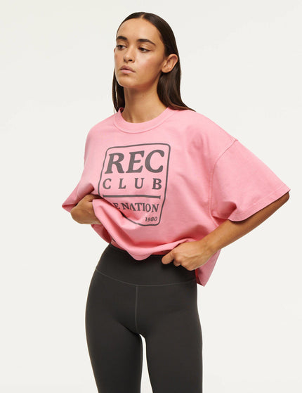 PE Nation Rally Tee - Pink Lemonadeimages2- The Sports Edit