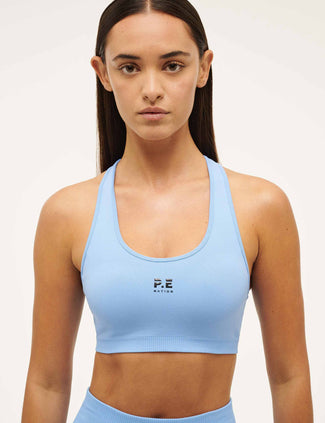 Restore Seamless Sports Bra - Cornflower Blue