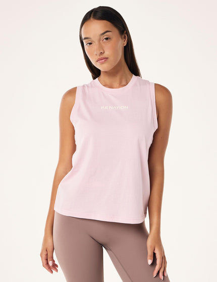 PE Nation Shuffle Tank - Chalk Pinkimages1- The Sports Edit