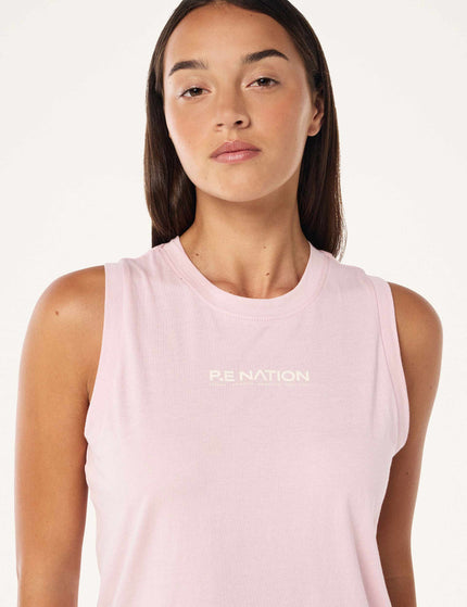 PE Nation Shuffle Tank - Chalk Pinkimages2- The Sports Edit
