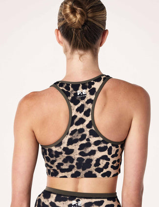 Stellar Sports Bra - Leopard
