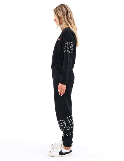 PE Nation The Original Trackpant - Blackimages5- The Sports Edit