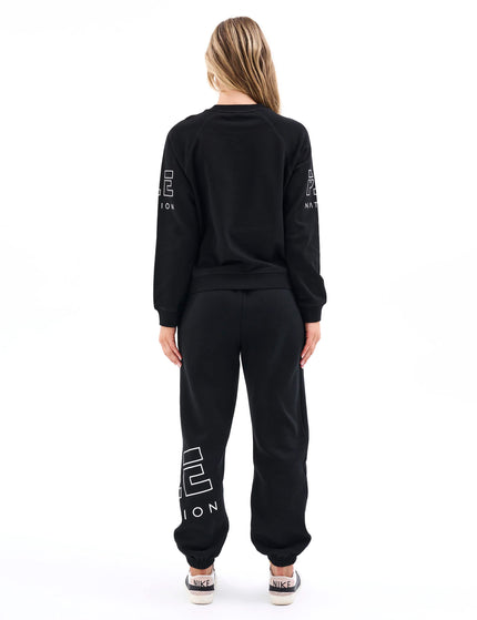 PE Nation The Original Trackpant - Blackimages6- The Sports Edit