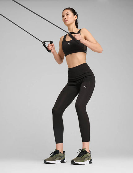 PUMA 4Keeps Cloudspun Bra - Blackimages5- The Sports Edit