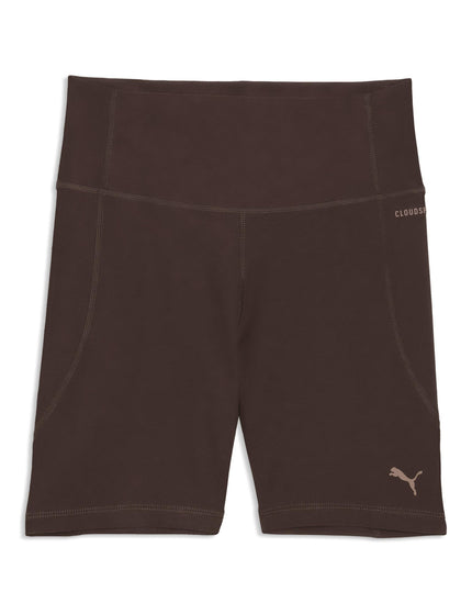 PUMA Cloudspun 6" Short Tights - Chocolate Brownimages4- The Sports Edit