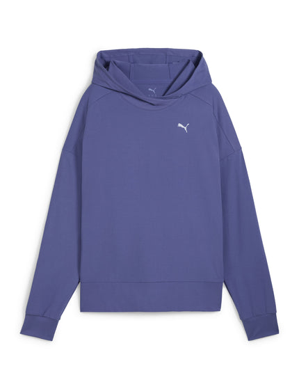PUMA Cloudspun Hoodie - Blue Crystalimages6- The Sports Edit