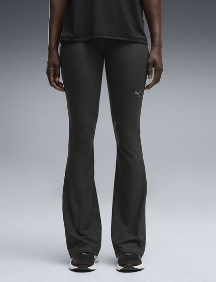 PUMA Cloudspun High Waisted Flared Tights - Blackimages1- The Sports Edit