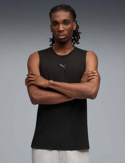 PUMA Cloudspun Tank - Puma Blackimages1- The Sports Edit