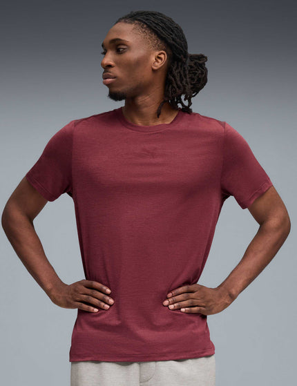 PUMA Cloudspun Tee - Ruby Shimmer Heatherimages1- The Sports Edit