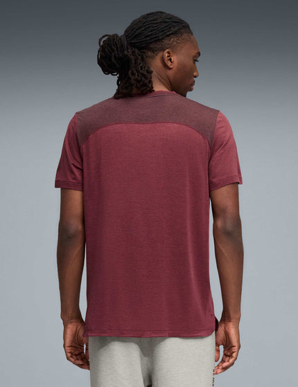PUMA Cloudspun Tee - Ruby Shimmer Heatherimages2- The Sports Edit