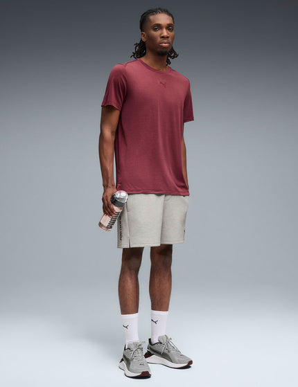 PUMA Cloudspun Tee - Ruby Shimmer Heatherimages3- The Sports Edit