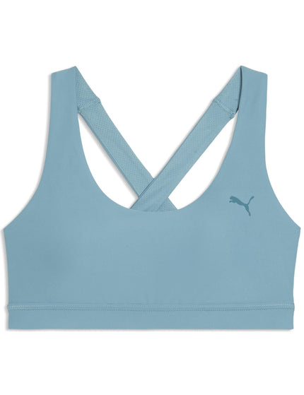 PUMA Cloudspun Training Bra - Baltic Sea Blueimages4- The Sports Edit