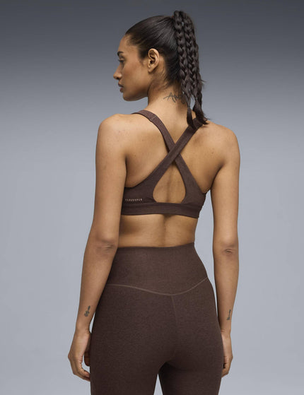 PUMA Cloudspun Training Bra - Chocolate Brownimages2- The Sports Edit