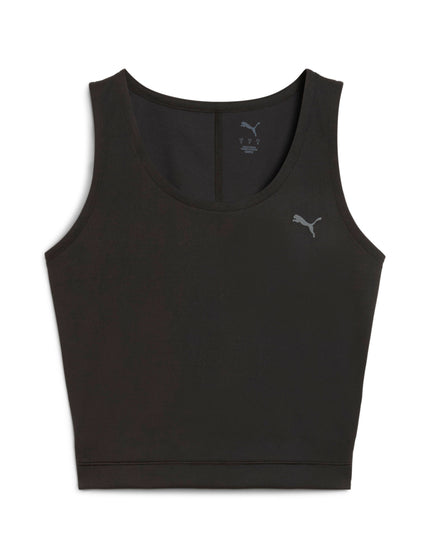PUMA Cloudspun Twist Tank - Blackimages4- The Sports Edit