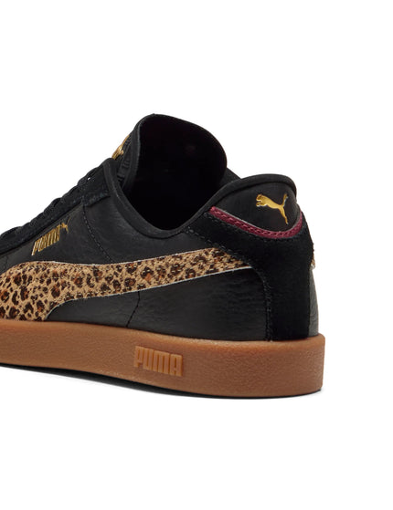 PUMA Club II Era Animal Flair Sneakers - Black/Toasted Almondimages5- The Sports Edit