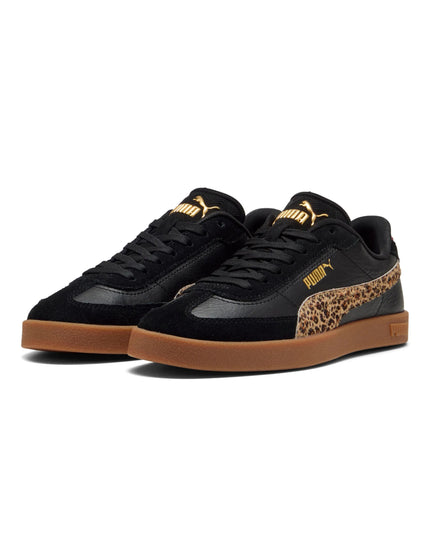 PUMA Club II Era Animal Flair Sneakers - Black/Toasted Almondimages2- The Sports Edit