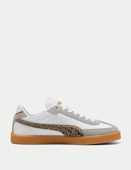 PUMA Club II Era Animal Flair Sneakers - White/Dusky Grey/Grey Echoimages1- The Sports Edit
