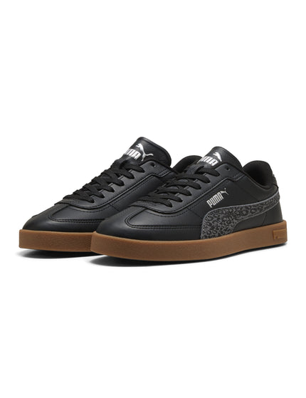 PUMA Club II Era Feline Sneakers - Black/Slate Skyimages2- The Sports Edit