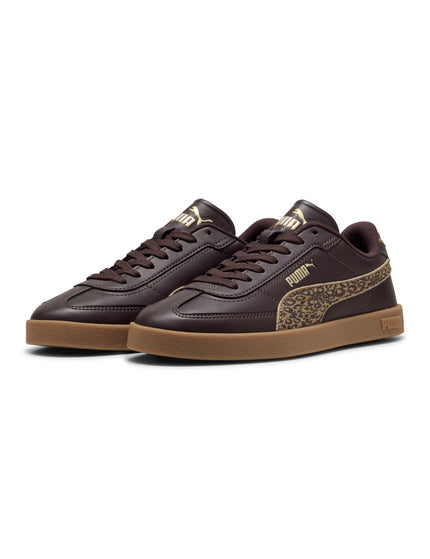 PUMA Club II Era Feline Sneakers - Chocolate Fondue/Soft Taupeimages2- The Sports Edit