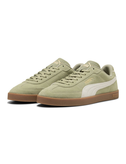 PUMA Club II Era Suede Sneakers - Lux Army/Frosted Ivoryimages2- The Sports Edit