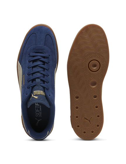 PUMA Club II Era Suede Sneakers - Persian Blue/Desert Dustimages6- The Sports Edit