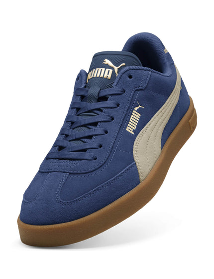 PUMA Club II Era Suede Sneakers - Persian Blue/Desert Dustimages4- The Sports Edit