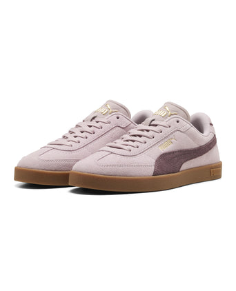 Club II Era Suede Sneakers - Misty Pink/Rich Cocoa