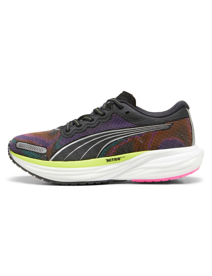 PUMA Deviate NITRO 2 Shoes - Black/Lime Pow/Poison Pinkimages2- The Sports Edit