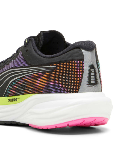 PUMA Deviate NITRO 2 Shoes - Black/Lime Pow/Poison Pinkimages4- The Sports Edit