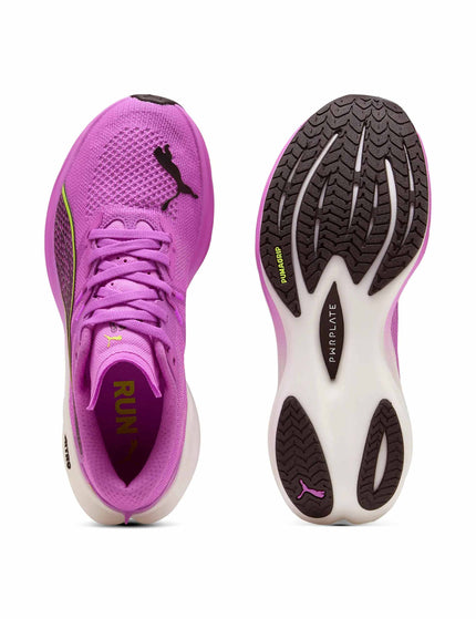 PUMA Deviate NITRO 3 Running Shoes - Pure Magenta/Yellow Alert/Whiteimages4- The Sports Edit