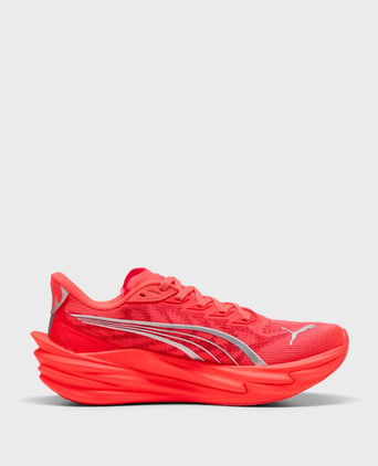 Deviate NITRO 4 Running Shoes - Ultra Red/PUMA Silver
