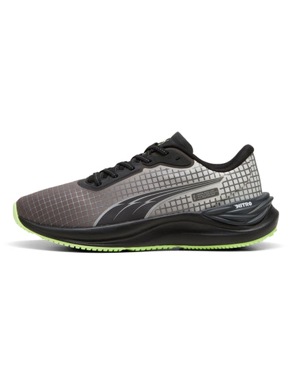 PUMA Electrify NITRO 3 TR Running Shoes - Black/Galactic Grey/Fizzy Appleimages2- The Sports Edit