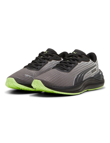 PUMA Electrify NITRO 3 TR Running Shoes - Black/Galactic Grey/Fizzy Appleimages3- The Sports Edit