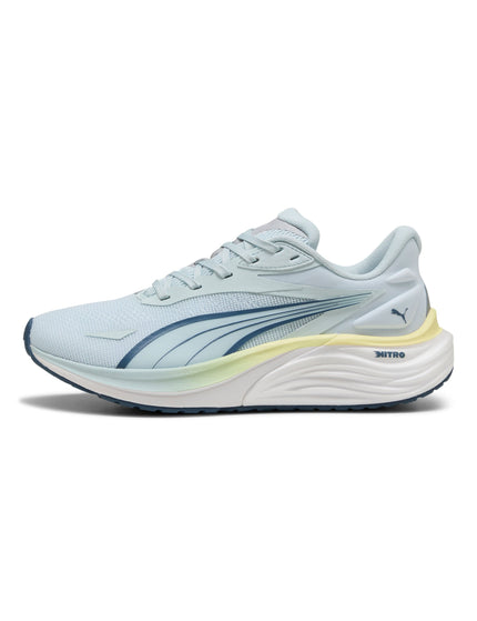 PUMA Electrify NITRO 4 Running Shoes - Sea Glass/Dark Indigo/Grey Echoimages4- The Sports Edit